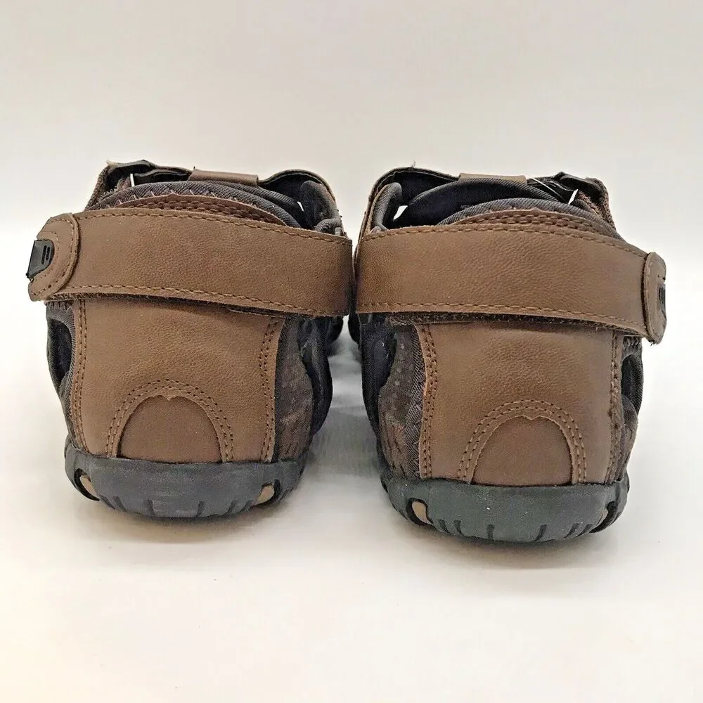 Nunn Bush Rio Bravo Fisherman Shoes Men’s 9M Brown Hook & Loop 84799-240 Sandals